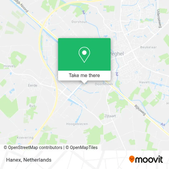 Hanex map