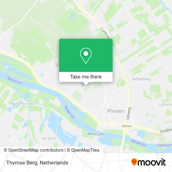Thymse Berg map