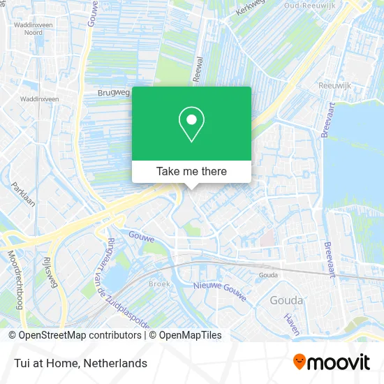 Tui at Home map