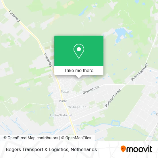 Bogers Transport & Logistics map