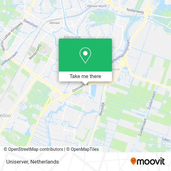 Uniserver map