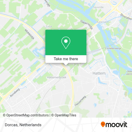 Dorcas map