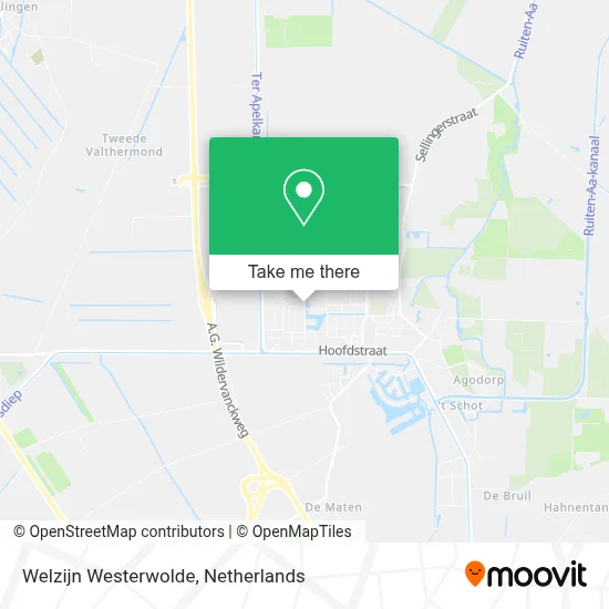 Welzijn Westerwolde map