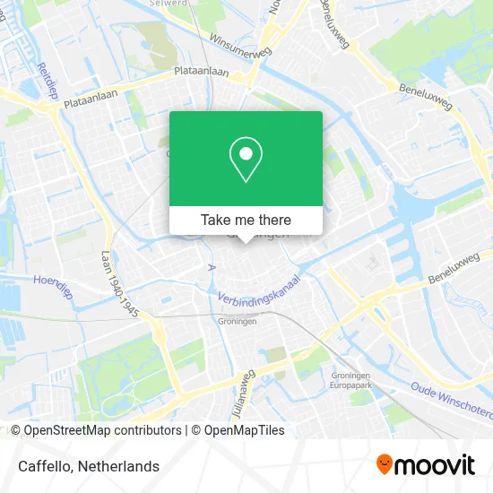 Caffello map