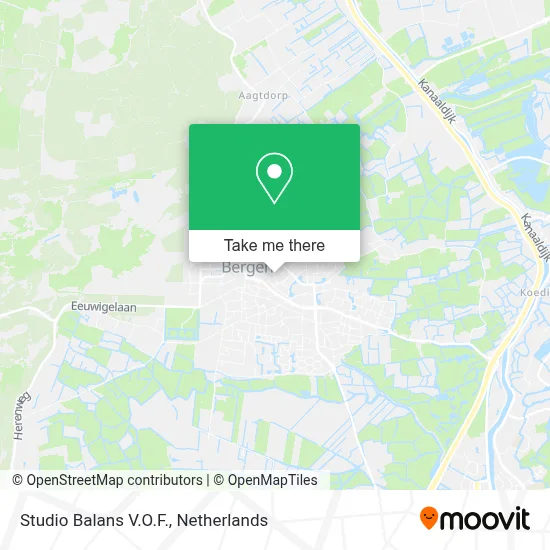 Studio Balans V.O.F. map