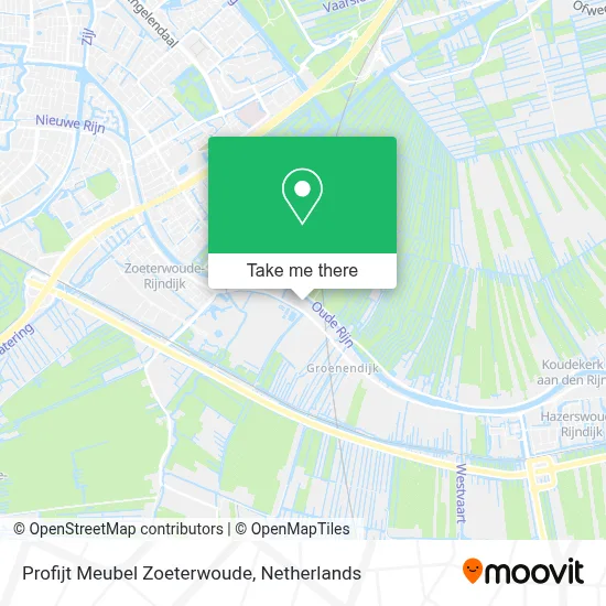 Profijt Meubel Zoeterwoude map