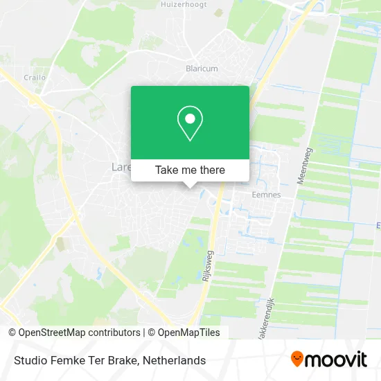 Studio Femke Ter Brake map