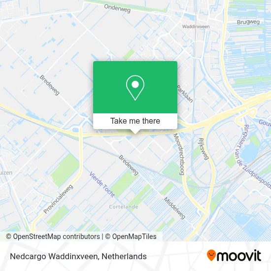 Nedcargo Waddinxveen map