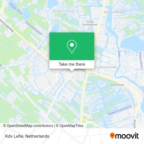Kdv Lefie map