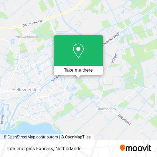 Totalenergies Express map
