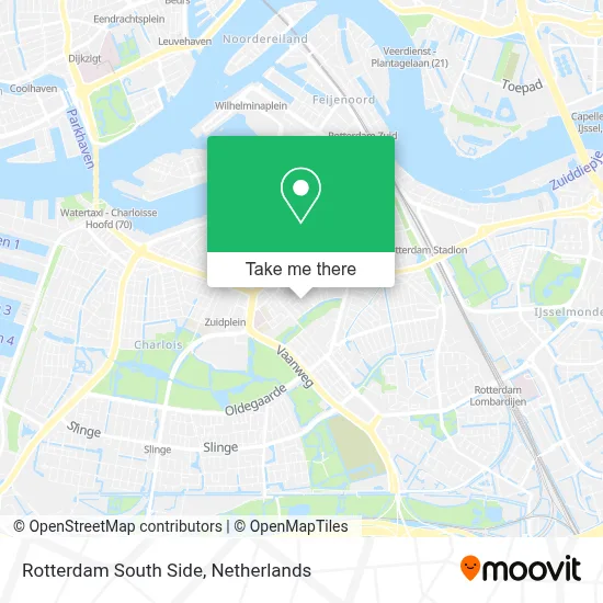 Rotterdam South Side map