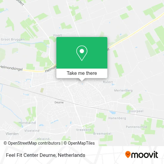 Feel Fit Center Deurne map