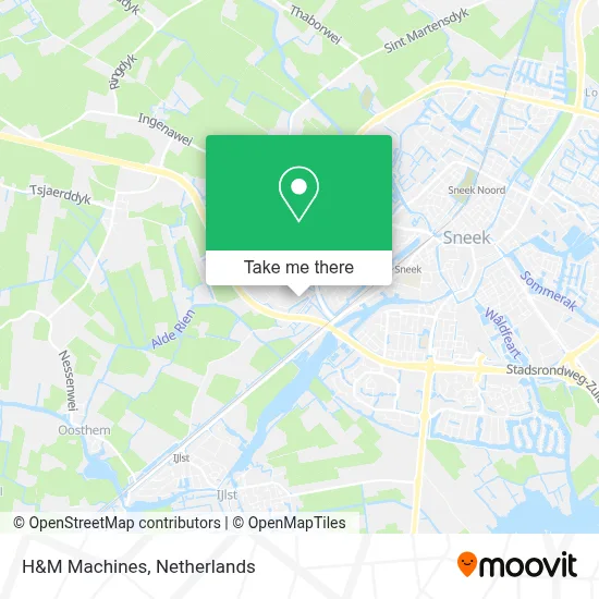 H&M Machines map