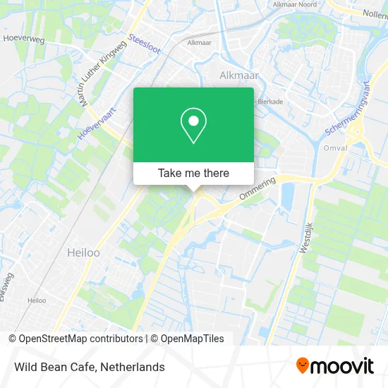Wild Bean Cafe map