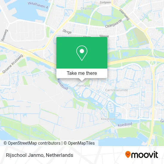 Rijschool Janmo map