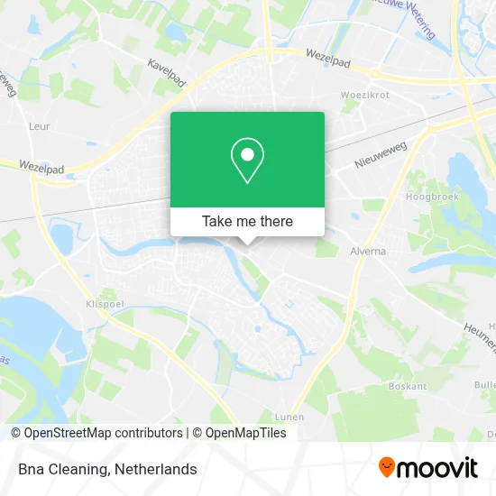 Bna Cleaning map