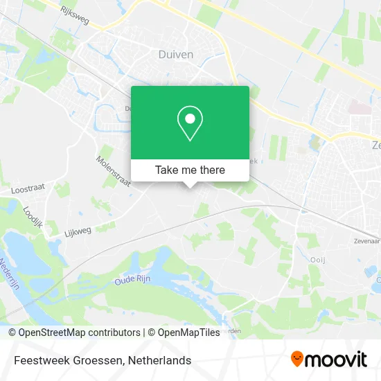 Feestweek Groessen map