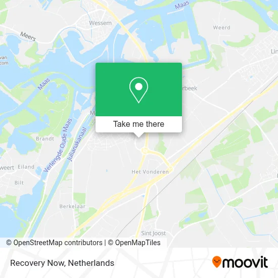 Recovery Now map