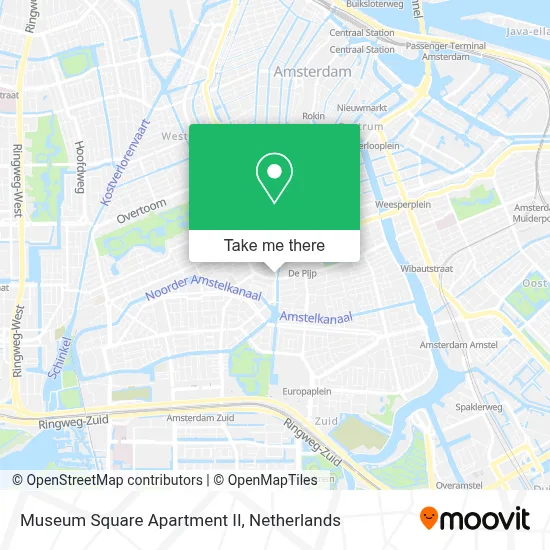 Museum Square Apartment II map