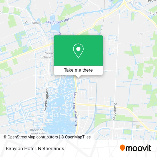 Babylon Hotel map