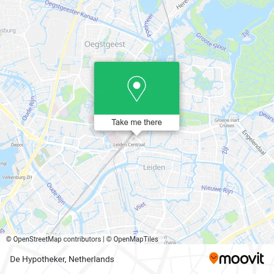 De Hypotheker map