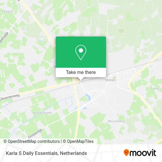 Karla S Daily Essentials map