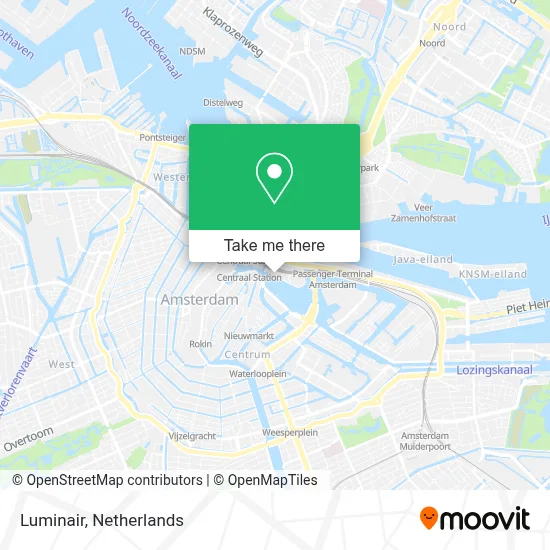 Luminair map