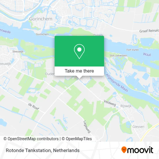 Rotonde Tankstation map