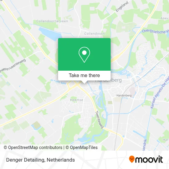 Denger Detailing Karte