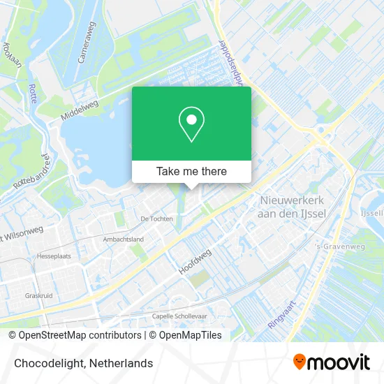 Chocodelight map
