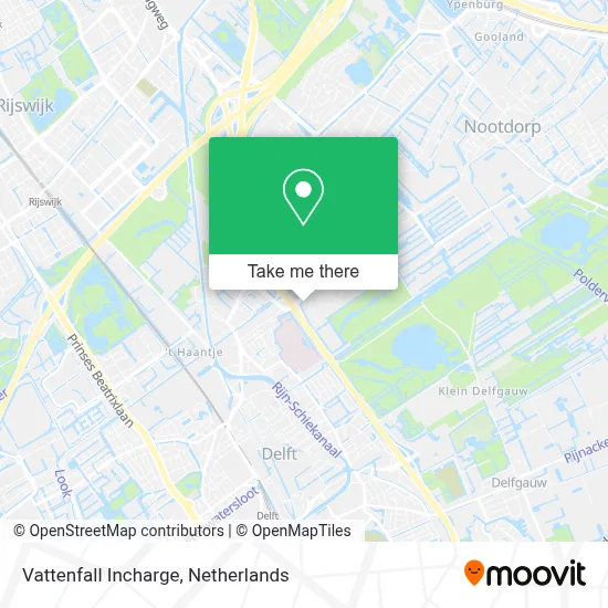 Vattenfall Incharge map