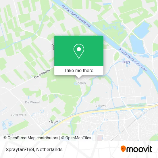 Spraytan-Tiel map