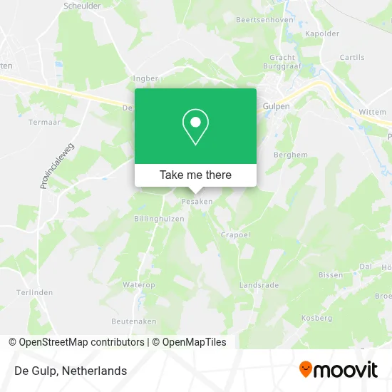 De Gulp map