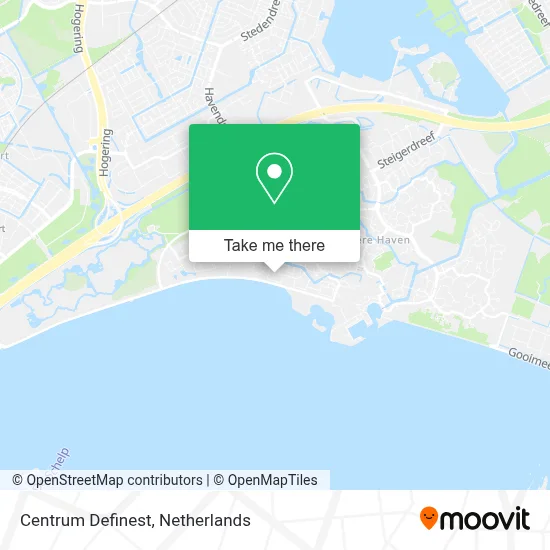 Centrum Definest map