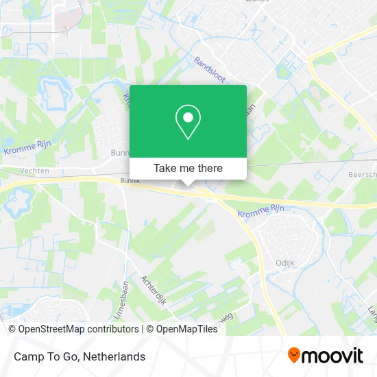 Camp To Go map