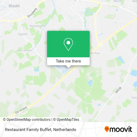 Restaurant Family Buffet map