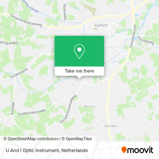 U And I Optic Instrument map