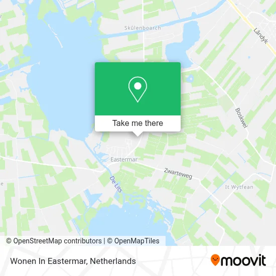 Wonen In Eastermar map