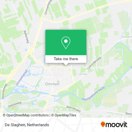 De Slaghen map