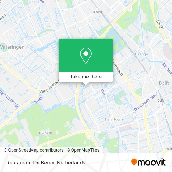 Restaurant De Beren map