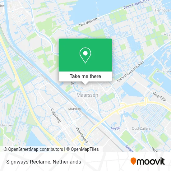 Signways Reclame map