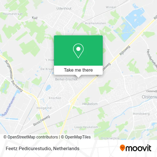 Feetz Pedicurestudio map