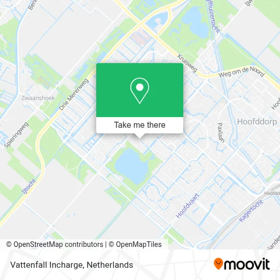 Vattenfall Incharge map
