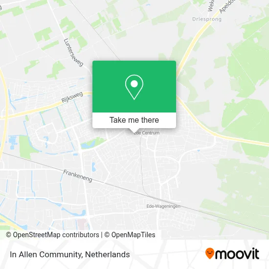In Allen Community map