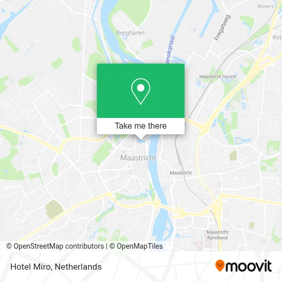 Hotel Miro map