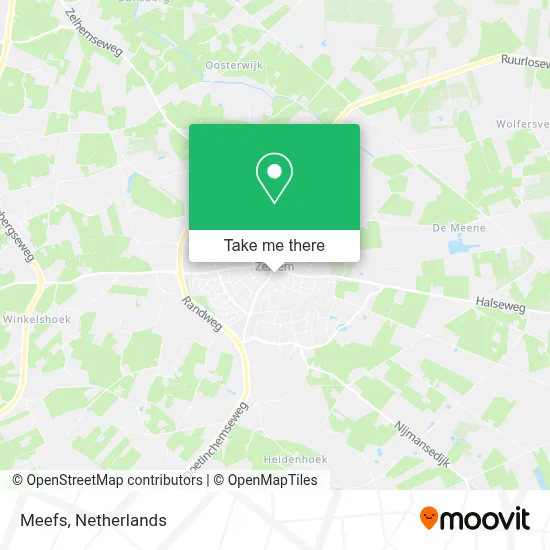 Meefs map