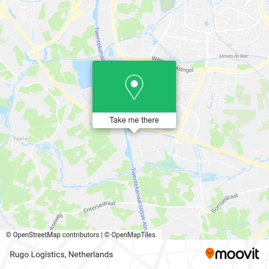 Rugo Logistics map