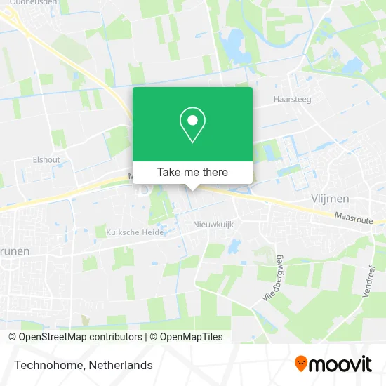 Technohome map