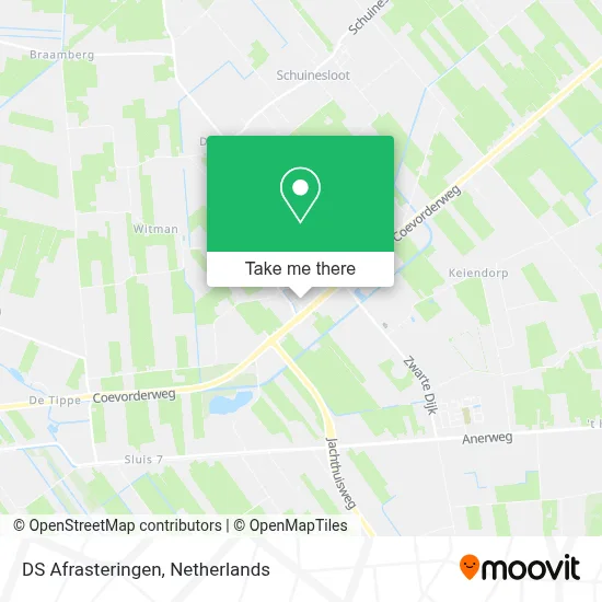 DS Afrasteringen Karte