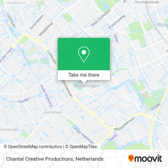 Chantal Creative Productions map